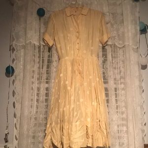 Vintage 50s Chinese Silk Dress Halloween Costume